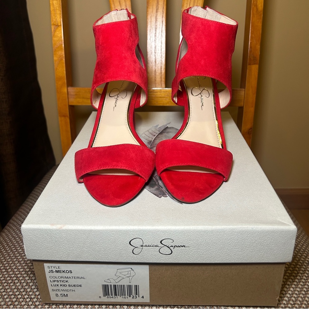 Jessica Simpson Mekos Red Heels